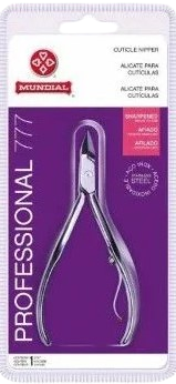 Alicate para Cutícula Mundial Professional 777 Premium Inox (afiado)