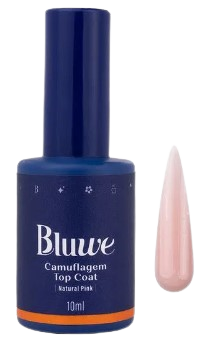 Bluwe Top Coat Camuflagem Natural Pink 10ml