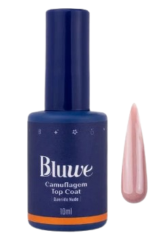 Bluwe Top Coat Camuflagem Querido Nude 10ml