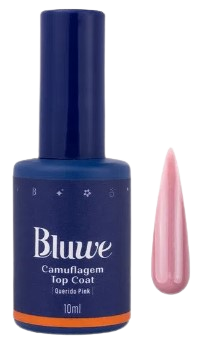 Bluwe Top Coat Camuflagem Querido Pink 10ml