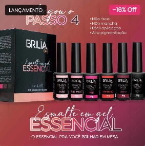 kit Esmalte em Gel - Brilia Nails