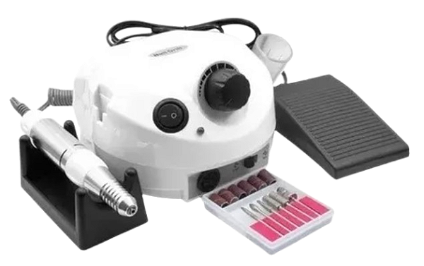 Lixadeira Pedal Motor Unha Nail Dril 50.000 Elétrica 110v Br