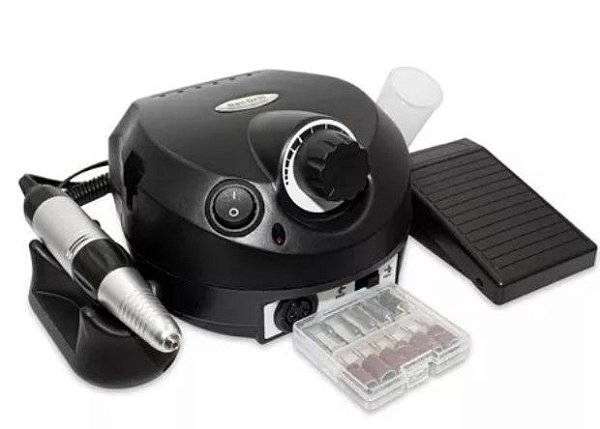 Lixadeira Pedal Motor Unha Nail Dril 30,000 Elétrica 110v Pt