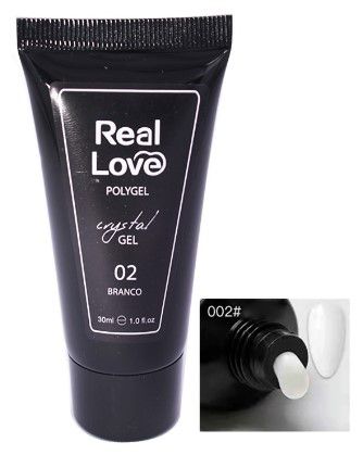 Polygel  30ml Branco - Real Love