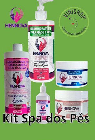 Kit Spa dos Pés Hennova