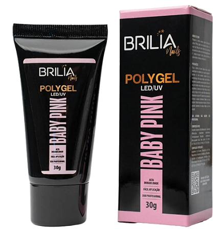 POLYGEL BABY PINK 30G BRILIA NAILS