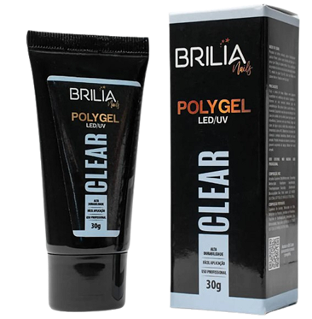 POLYGEL CLEAR 30G BRILIA NAILS
