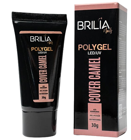 POLYGEL COVER CAMEL 30G BRILIA NAILS