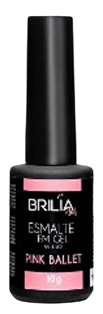 Esmalte Gel Pink Ballet Brilia Nails