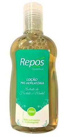 Locao Pre Depilatoria Repos 200 ML