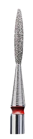 Broca Diamantada Staleks Pro - Chama Fina - Vermelha - FA10R016-8