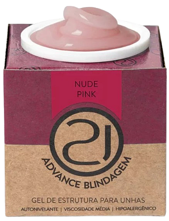 Nails 21 Gel Blindagem De Unha Nails 21 Advance 32g - A Cor Cor Nude