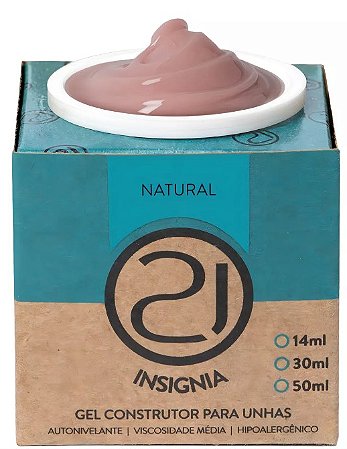 Nails 21 Insignia Gel Ecoline cor natural 34g