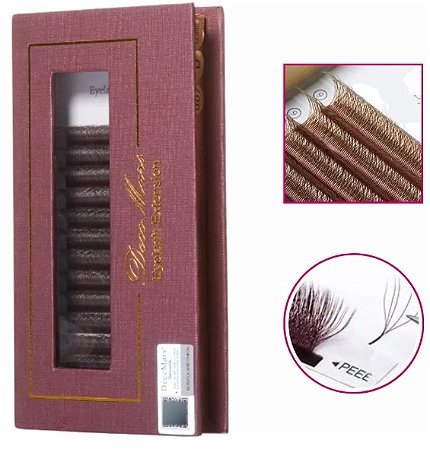 Cílios 5d W Dece Mars Marrom  Mix