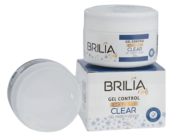 Gel Control Clear 25g Brilia Nails
