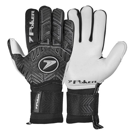 Luva de Goleiro Poker Hover 2 Preto