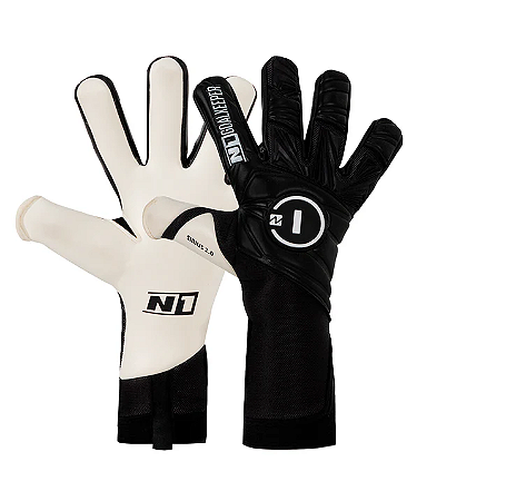 Luva Goleiro Profissional N1 Sirius 2.0 Black