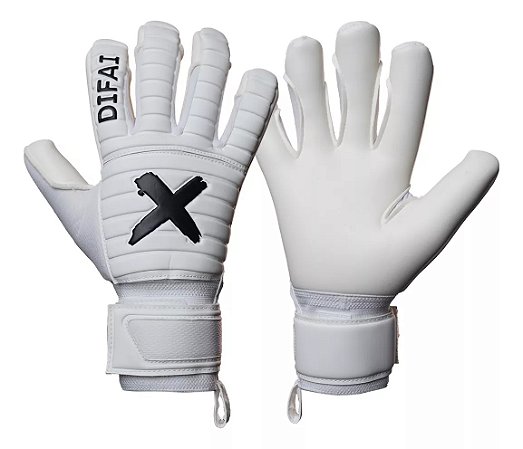 Luva Goleiro Profissional Difai Wall 2 White