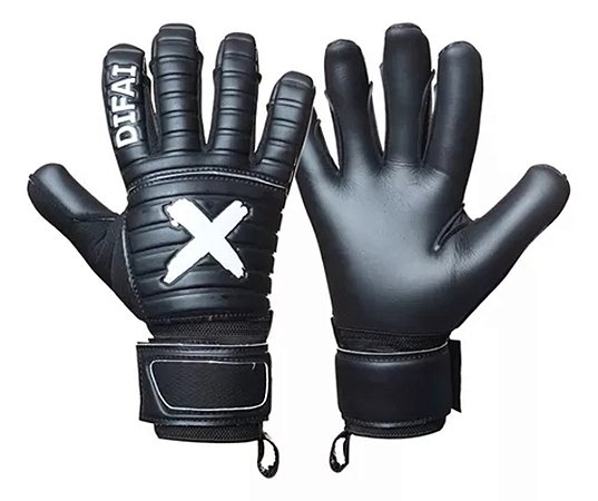 Luva Goleiro Profissional Difai Wall 2  Black