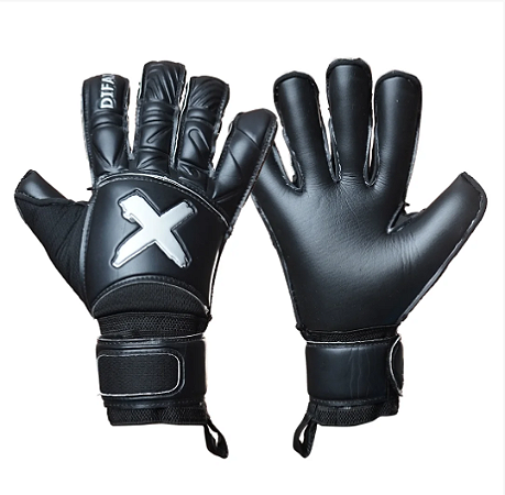 Luva Goleiro Profissional Difai X 2 Preta