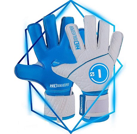 Luva De Goleiro Semi Pro N1 Cronos Blue