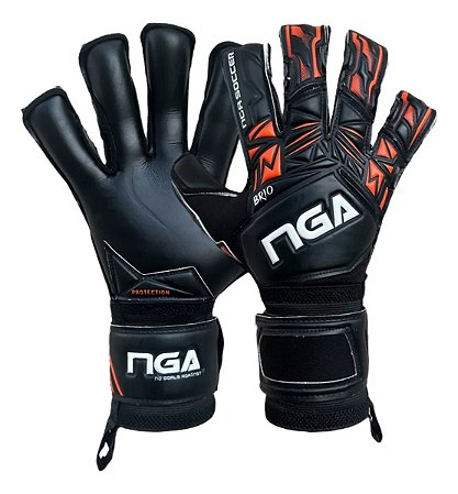 Nova Luva De Goleiro NGA Brio Orange Black