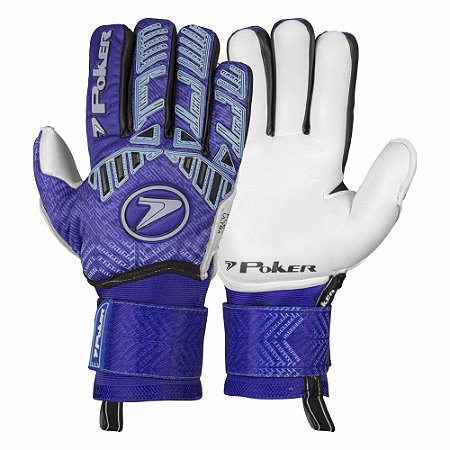 Luva de Goleiro Poker Hover 2 Azul