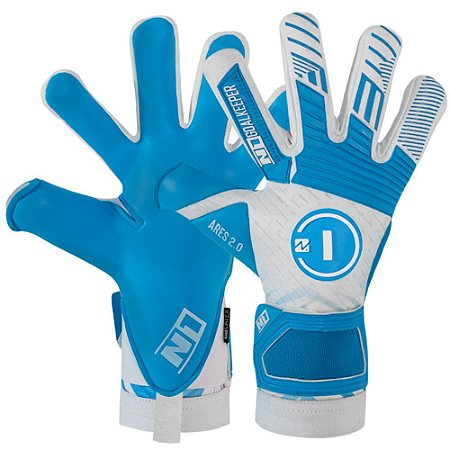 Luva de Goleiro Profissional N1 Ares 2.0 Blue