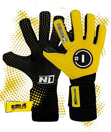 Luva Goleiro Profissional N1 Sirius Yelow