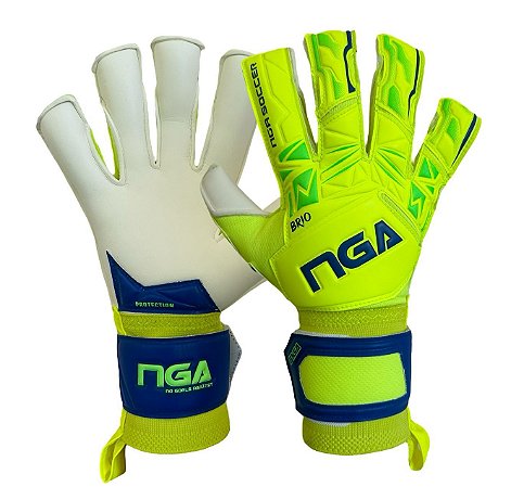Nova Luva De Goleiro NGA Brio Neon Blue