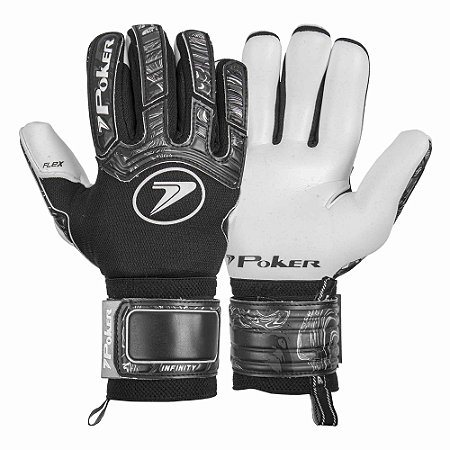 Luva De Goleiro Poker Infinity Pro Preta
