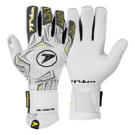 Luva De Goleiro Poker Bolt Super Pro