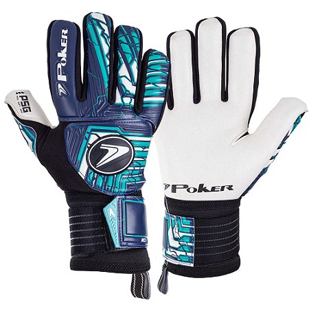 Luva De Goleiro Poker Neo 2 Blue