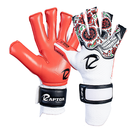 Luva Goleiro Raptor Life Gecko Red