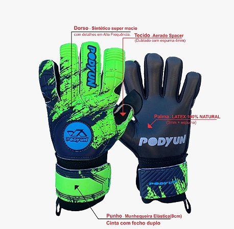 Luva Goleiro Podyun Profissional