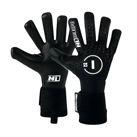 Luva de Goleiro Profissional N1 Scorpius 2.0 Black