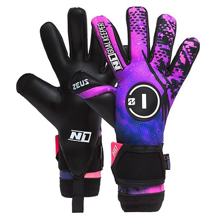Luva de Goleiro Profissional N1 Zeus Purple