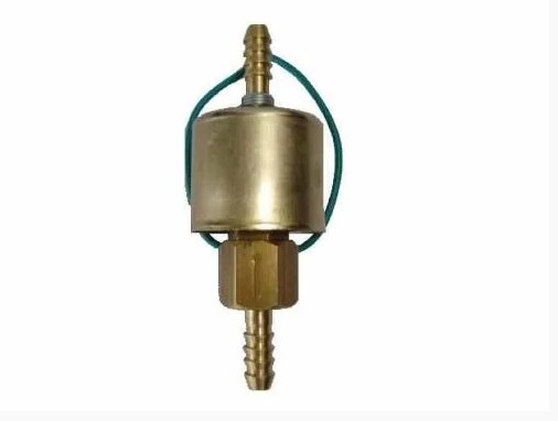 ATENÇÃO ESSA É 24 VOLTS * * Válvula Solenoide Corta Combustível Diesel 24v Normalmente Aberta - Espigão - Bico 5/16