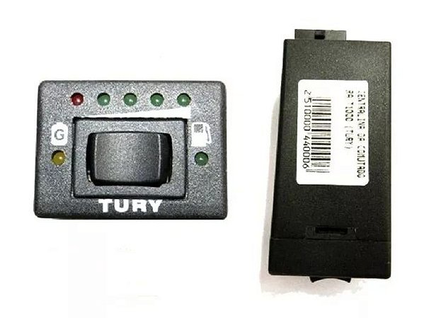 Chave Comutadora kit Gnv TURY MODELO ORIGINAL T1000 Igt D1000  Eg1000 geração 3