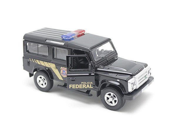 Miniatura de Viatura Policial - Land Rover Defender