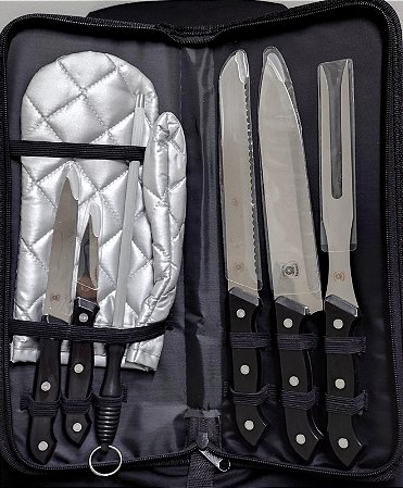 Kit churrasco 7 peças