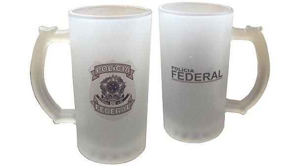 Canecas de Chopp Vidro Jateado - Personalizado PF
