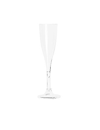 Taça Champagne Cristal 120ml - Caixa com 56 unidades