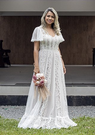 Vestido de Noivado Ana Violeta