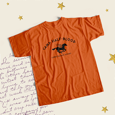 Camiseta | Acampamento Meio Sangue (Percy Jackson)