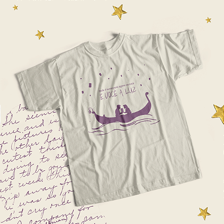 Camiseta | É você a luz (Enrolados)