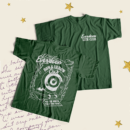 Camiseta | Everdeen Bow & Arrow Club (Katniss - Jogos Vorazes)