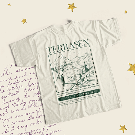 Camiseta | Terrasen (Trono de Vidro)