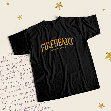 Camiseta | Fireheart (Trono de Vidro)