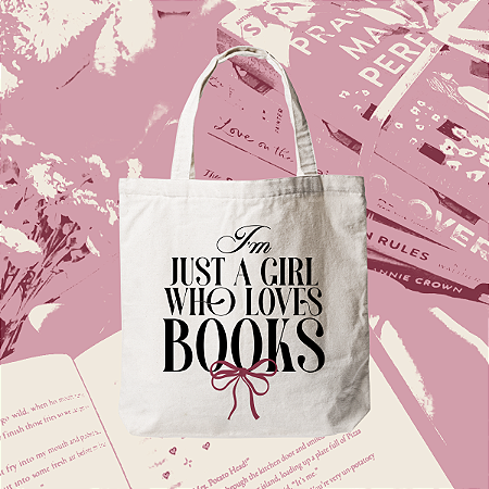 Ecobag | I'm just a girl who loves books